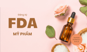 Đăng kí FDA mỹ phẩm