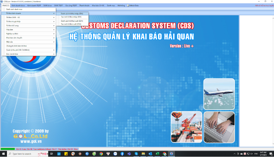 Hướng Dẫn Tìm Tờ Khai Trong Hệ Thống CDS