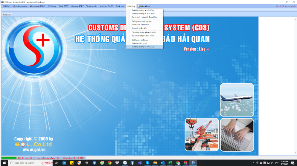 Hướng Dẫn Thiết Lập Thông Tin Chữ Ký Số Khai VNACCS